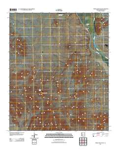 Spring Mountain 2011 topographic map thumbnail