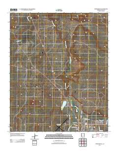 Springerville 2011 topographic map thumbnail