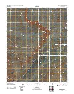 Standing Rocks 2011 topographic map thumbnail