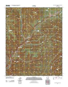 Long Tom Canyon 2011 topographic map thumbnail
