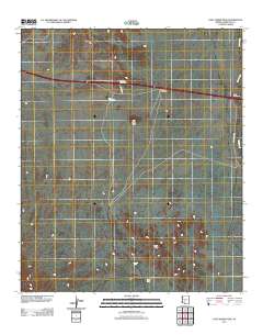Lost Horse Peak 2011 topographic map thumbnail