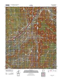 Lupton 2011 topographic map thumbnail