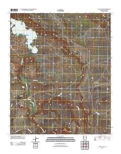Lyman Lake 2011 topographic map thumbnail