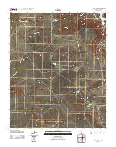 Lyman Lake SW 2011 topographic map thumbnail
