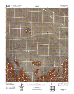 Malpais Hill 2011 topographic map thumbnail