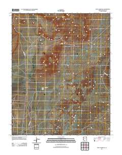 Many Farms NE 2011 topographic map thumbnail