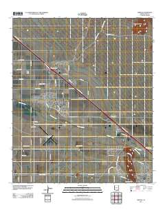 Marana 2011 topographic map thumbnail