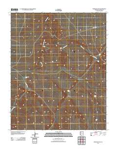 Markham Dam 2011 topographic map thumbnail