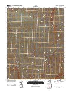 Maroney Well 2011 topographic map thumbnail