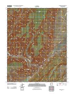 Marsh Pass 2011 topographic map thumbnail