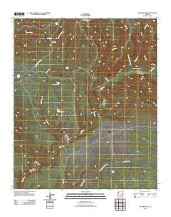 Maverick SW 2011 topographic map thumbnail