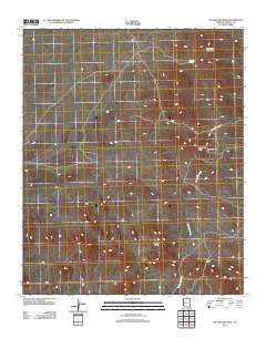 McCracken Peak 2011 topographic map thumbnail