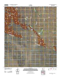 Menagers Lake 2011 topographic map thumbnail