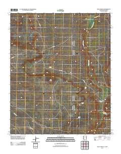 Mesa Parada 2011 topographic map thumbnail