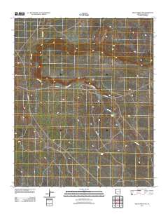 Mesa Parada NW 2011 topographic map thumbnail