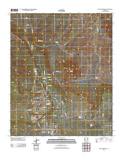 Mesa Redonda 2011 topographic map thumbnail