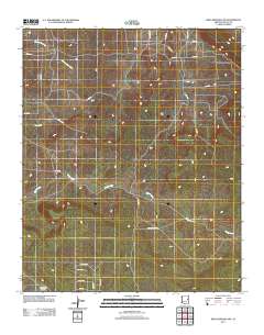 Mesa Redonda NW 2011 topographic map thumbnail