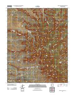 Mexican Cry Mesa 2011 topographic map thumbnail