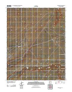 Middle Mesa 2011 topographic map thumbnail