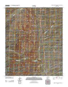 Middle Mountains North 2011 topographic map thumbnail