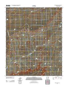 Milky Ranch 2011 topographic map thumbnail