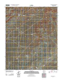 Mitten Peak 2011 topographic map thumbnail