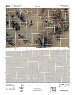 Monument Bluff 2011 topographic map thumbnail