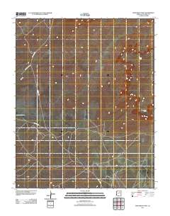 Monument Point 2011 topographic map thumbnail