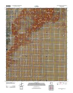 Moon Mountain NE 2011 topographic map thumbnail