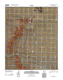 Moon Mountain SE 2011 topographic map thumbnail