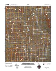 Moriah Knoll 2011 topographic map thumbnail