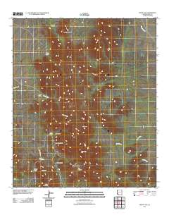 Mount Ajo 2011 topographic map thumbnail