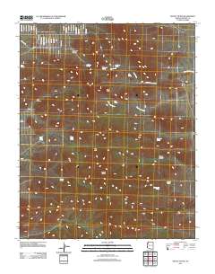 Mount Tipton 2011 topographic map thumbnail