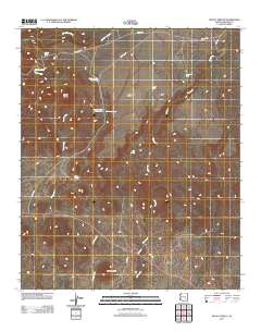 Mount Triplet 2011 topographic map thumbnail