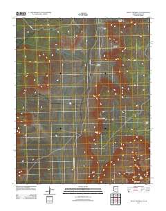 Mount Trumbull SE 2011 topographic map thumbnail