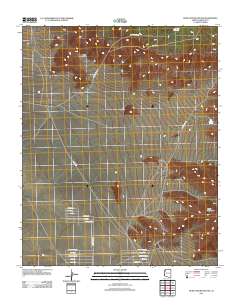 Music Mountains NW 2011 topographic map thumbnail