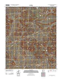 Na Ah Tee Canyon 2011 topographic map thumbnail