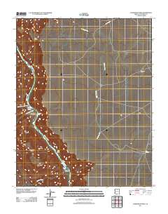 Nankoweap Mesa 2011 topographic map thumbnail