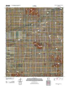 Forepaugh Peak 2011 topographic map thumbnail