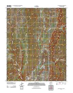 Fort Defiance 2011 topographic map thumbnail