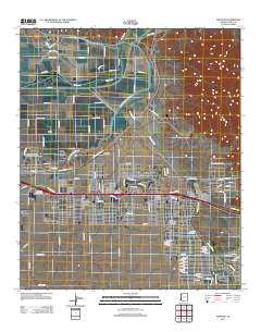 Fortuna 2011 topographic map thumbnail