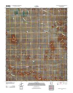 Fourth of July Butte 2011 topographic map thumbnail