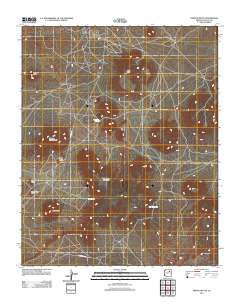 French Butte 2011 topographic map thumbnail