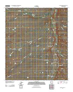 Fresno Wash 2011 topographic map thumbnail