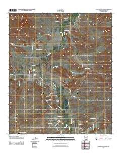 Galleta Flat East 2011 topographic map thumbnail