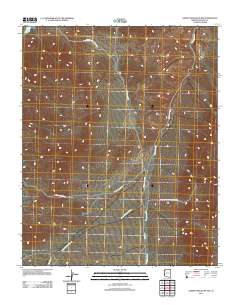 Garnet Mountain NW 2011 topographic map thumbnail