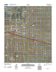 Gila Bend 2011 topographic map thumbnail