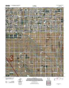 Gila Butte 2011 topographic map thumbnail