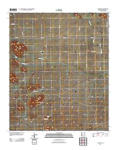 Gillespie 2011 topographic map thumbnail