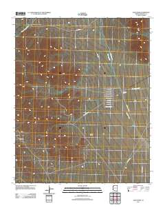 Gold Basin 2011 topographic map thumbnail
